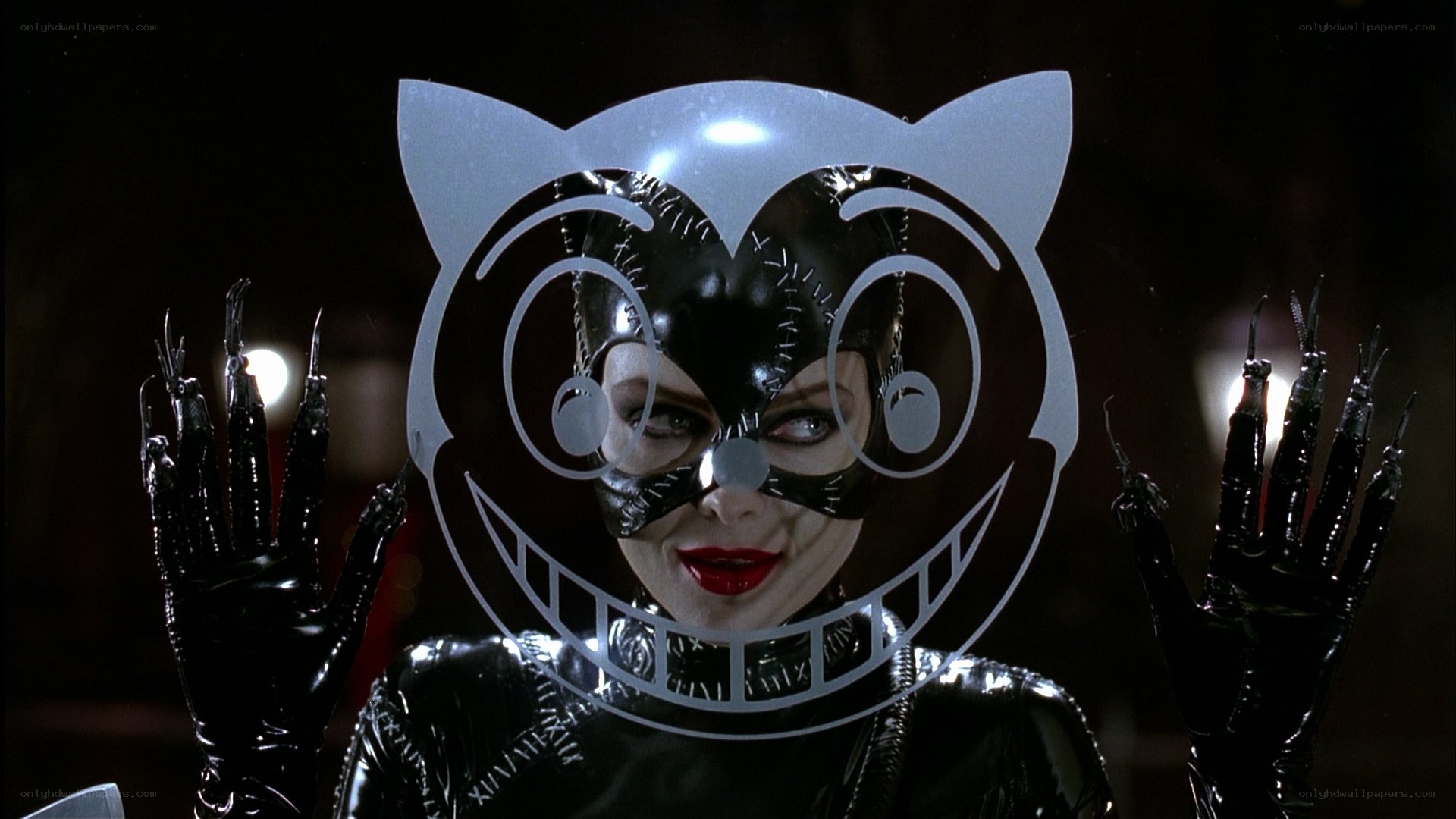 Catwoman in costume