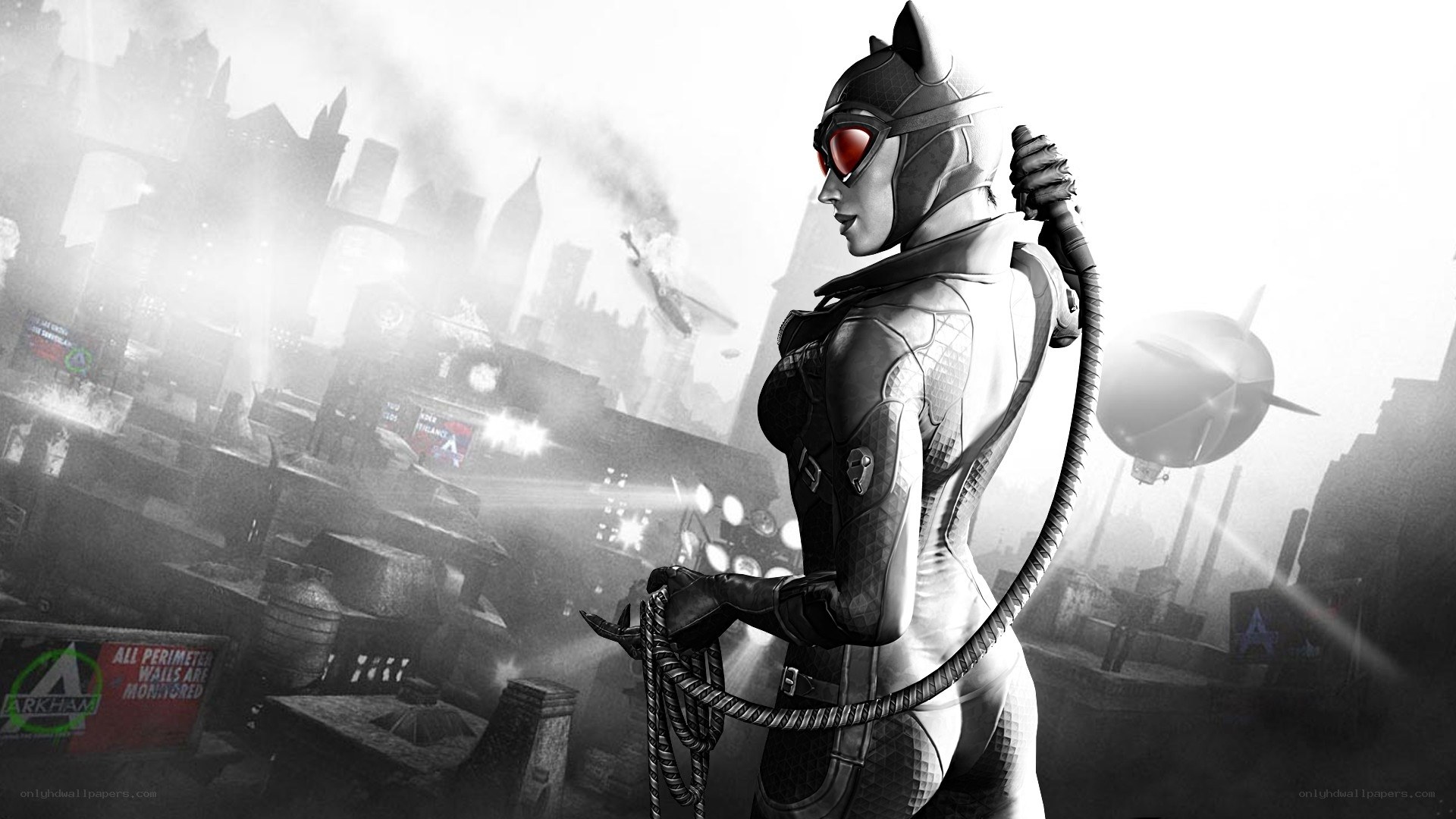 Catwoman in Gotham City