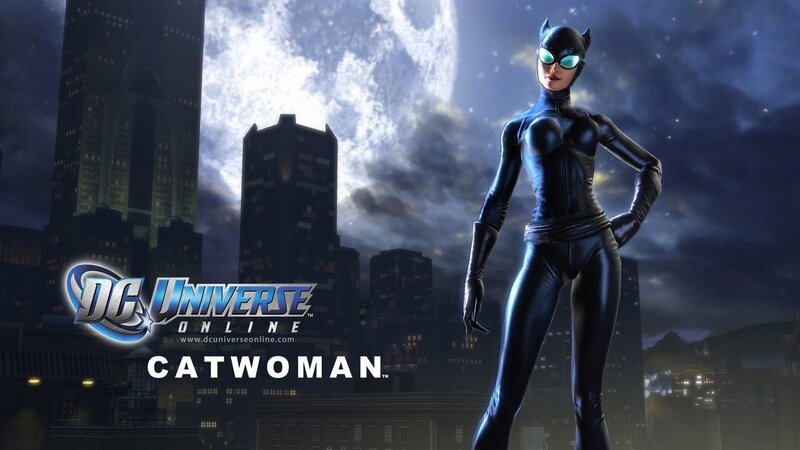Catwoman in Gotham City