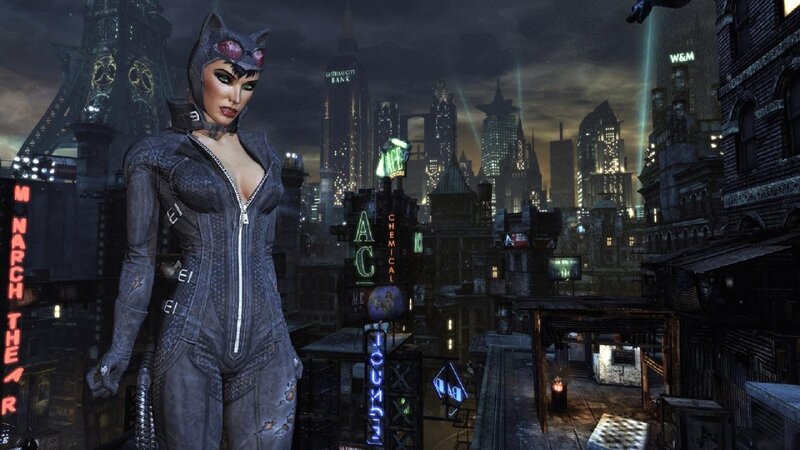 Catwoman in Gotham City