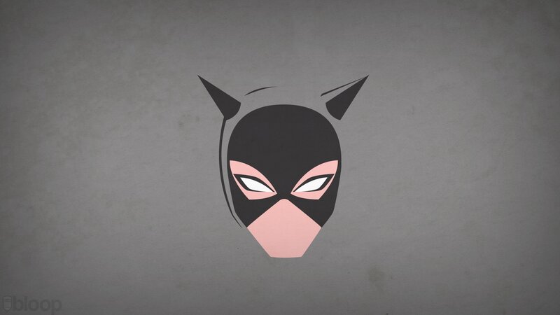 Catwoman Mask — Gray