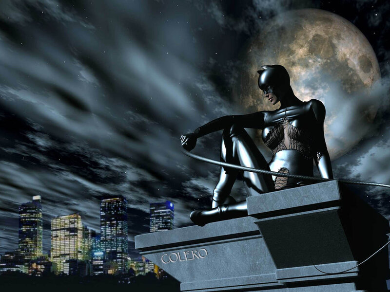 Catwoman Statue