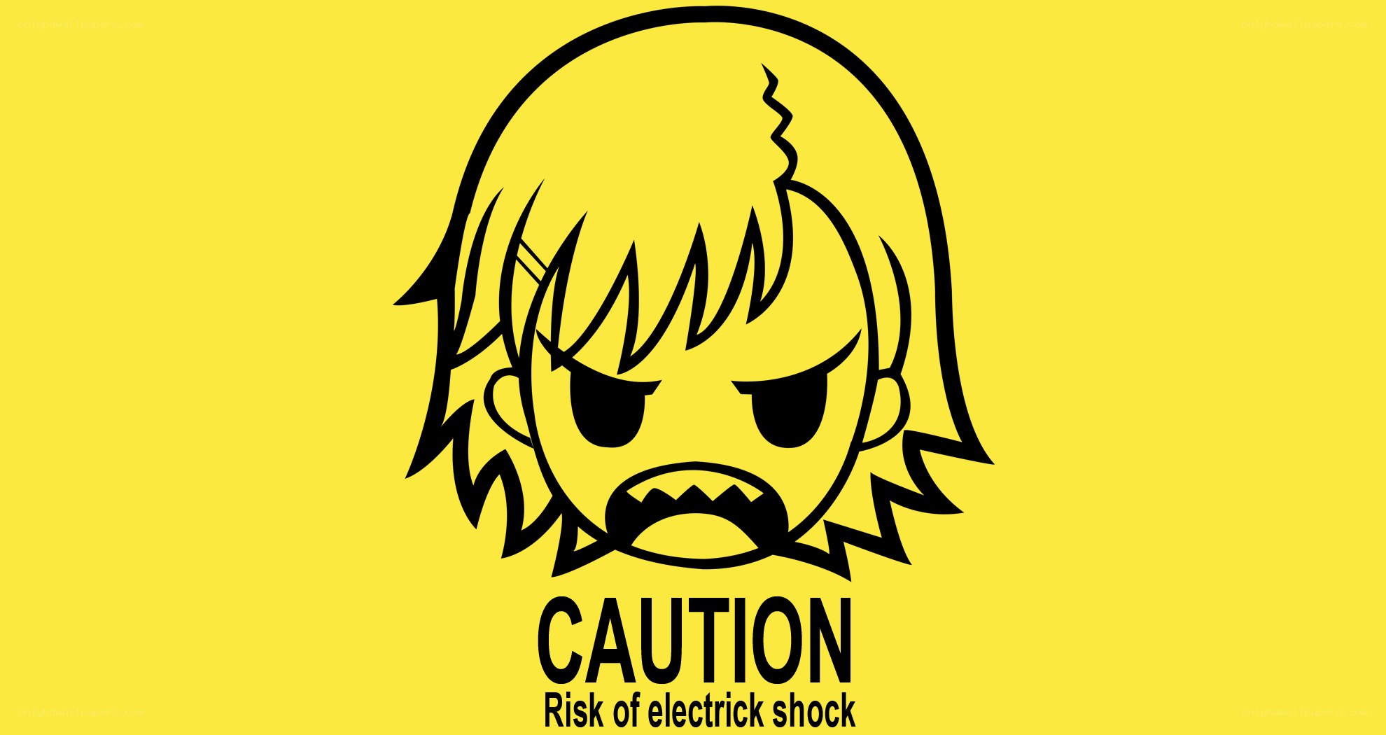 Caution: Electric Shock