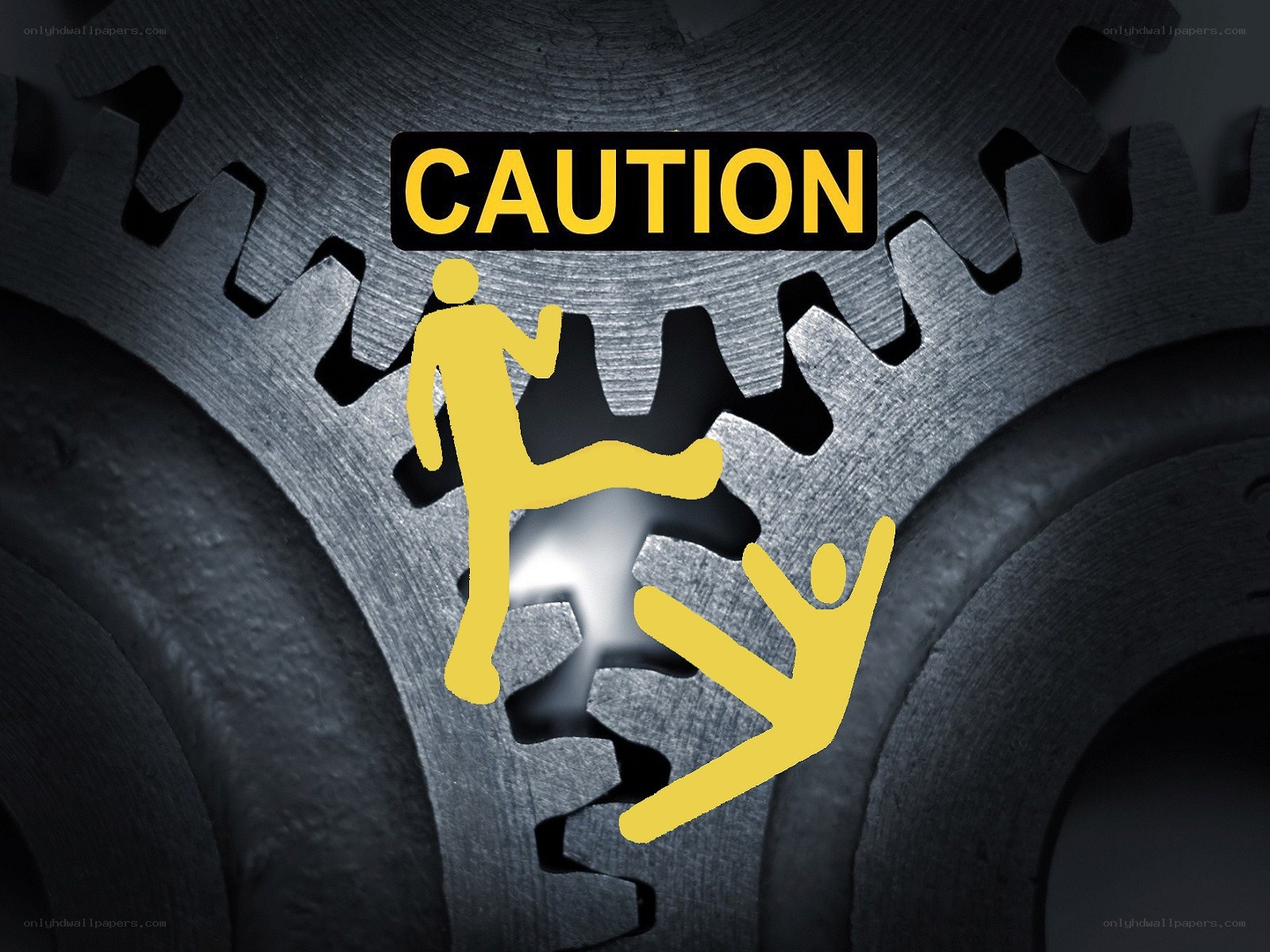 Caution: Falling Person