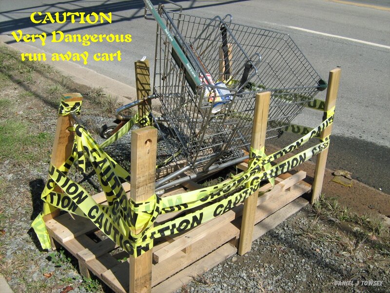 Caution: Runaway Cart