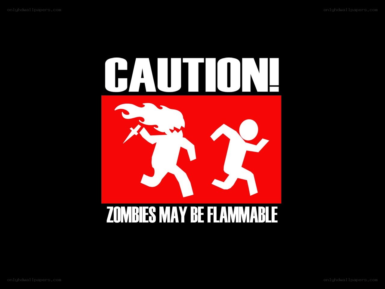 Caution: Zombies May Be Flammable