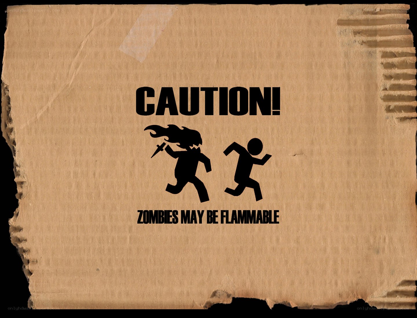 Caution: Zombies May Be Flammable