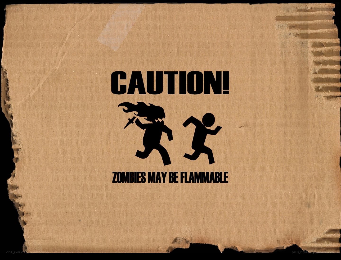 Caution: Zombies May Be Flammable