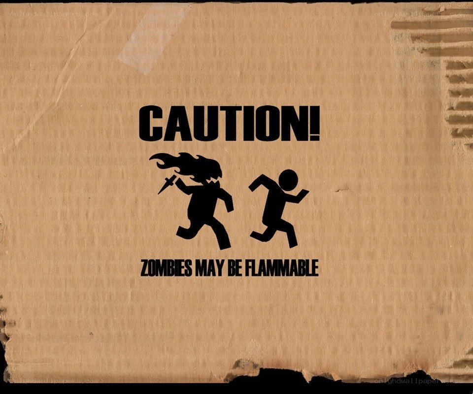Caution: Zombies May Be Flammable