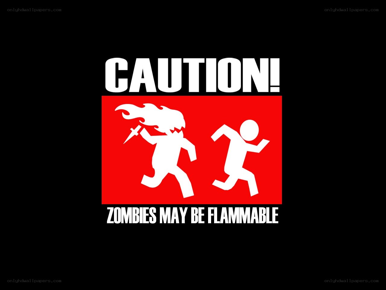 Caution: Zombies May Be Flammable