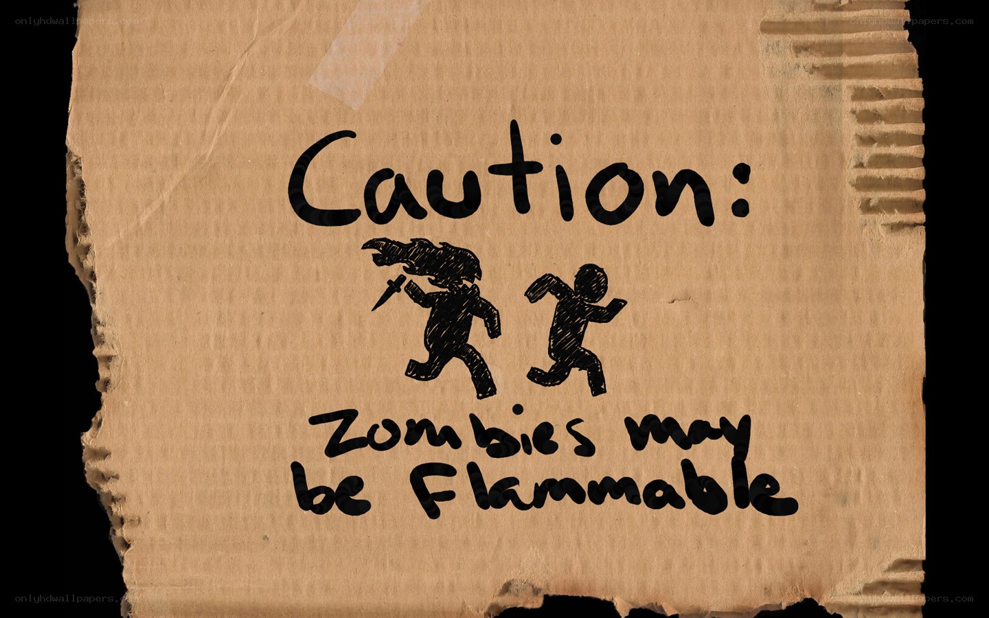 Caution: Zombies May Be Flammable