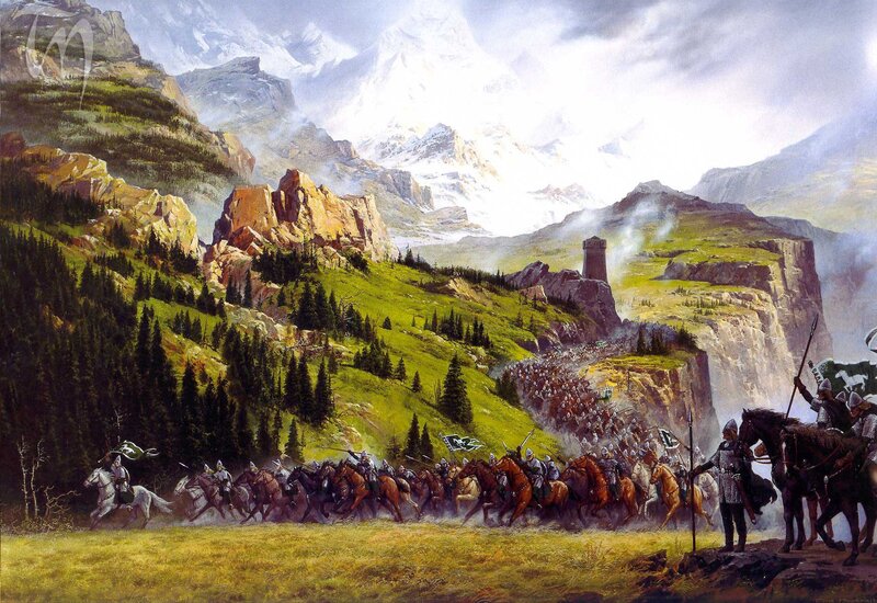Cavalry Army in Mountains