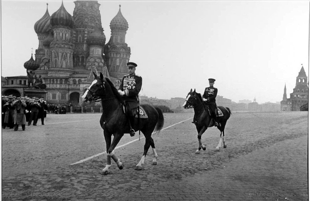 Cavalry on Red Square