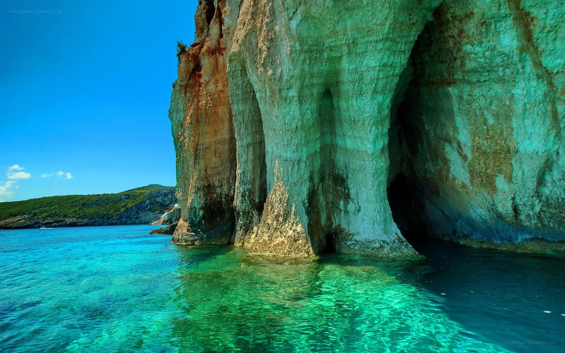 Cave by the sea