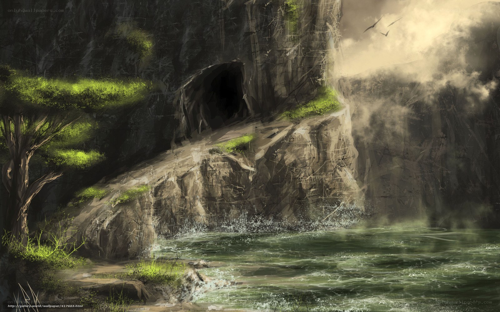 Cave by the sea