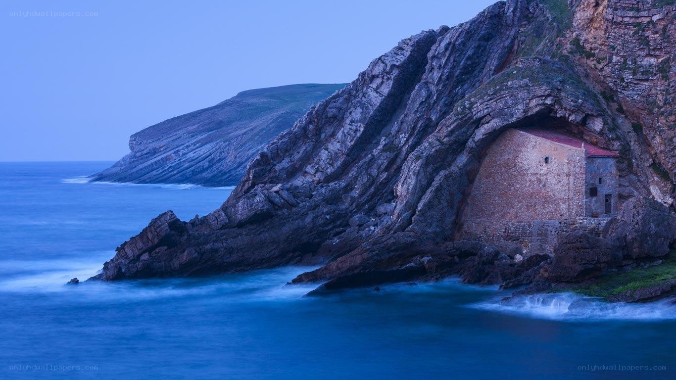 Cave church by the sea