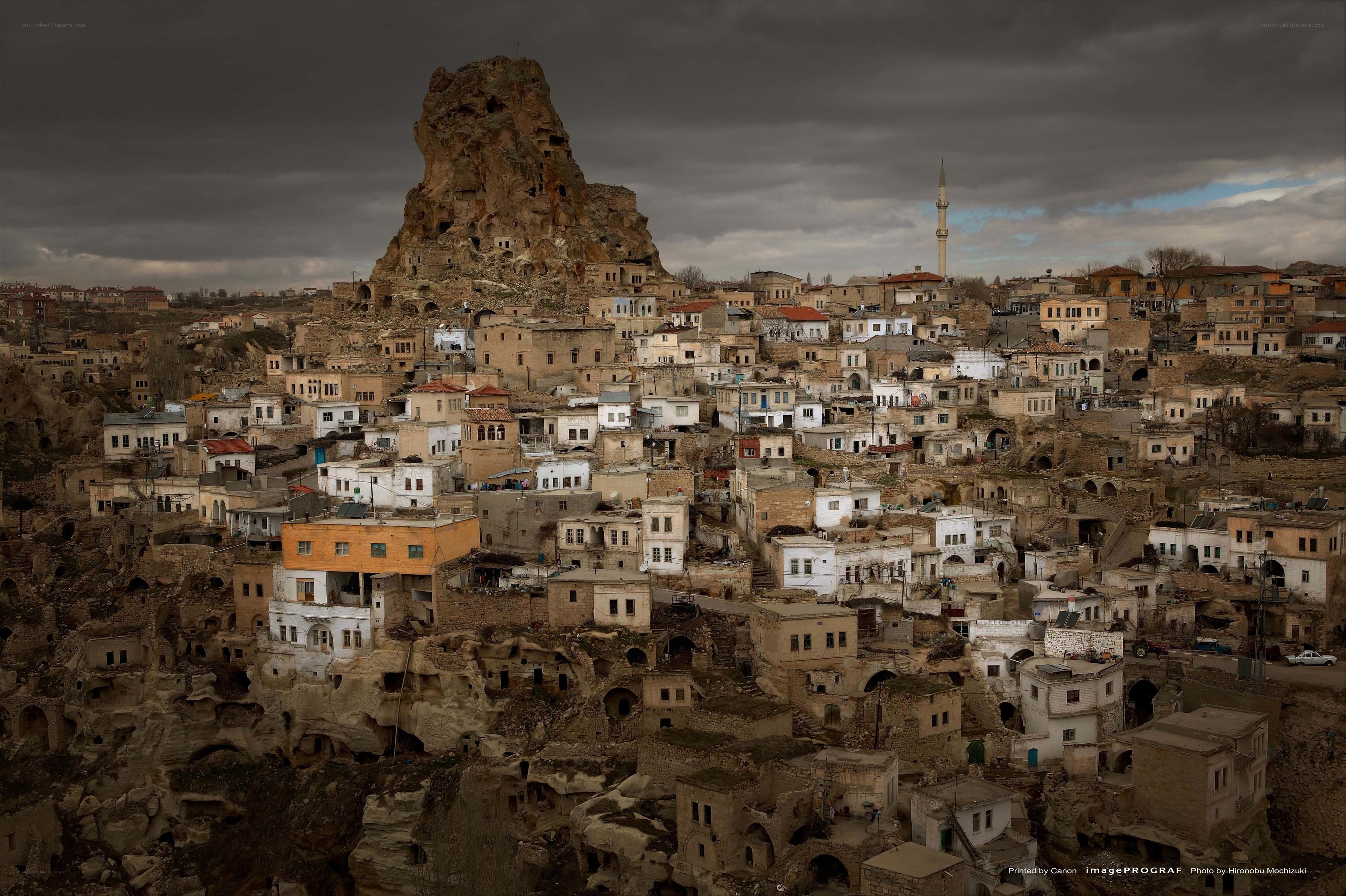 Cave dwellings in Cappadocia