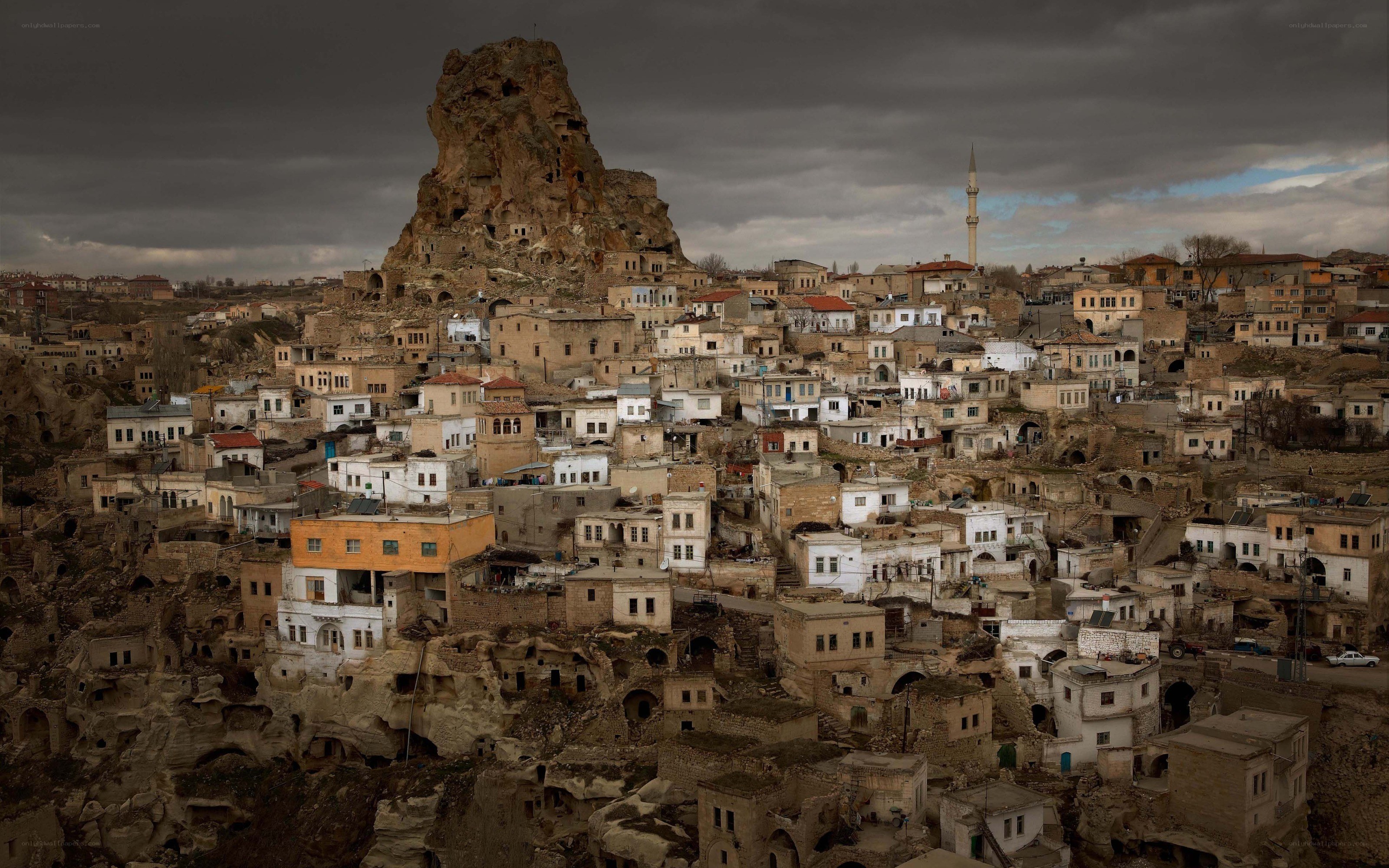 Cave dwellings in Cappadocia