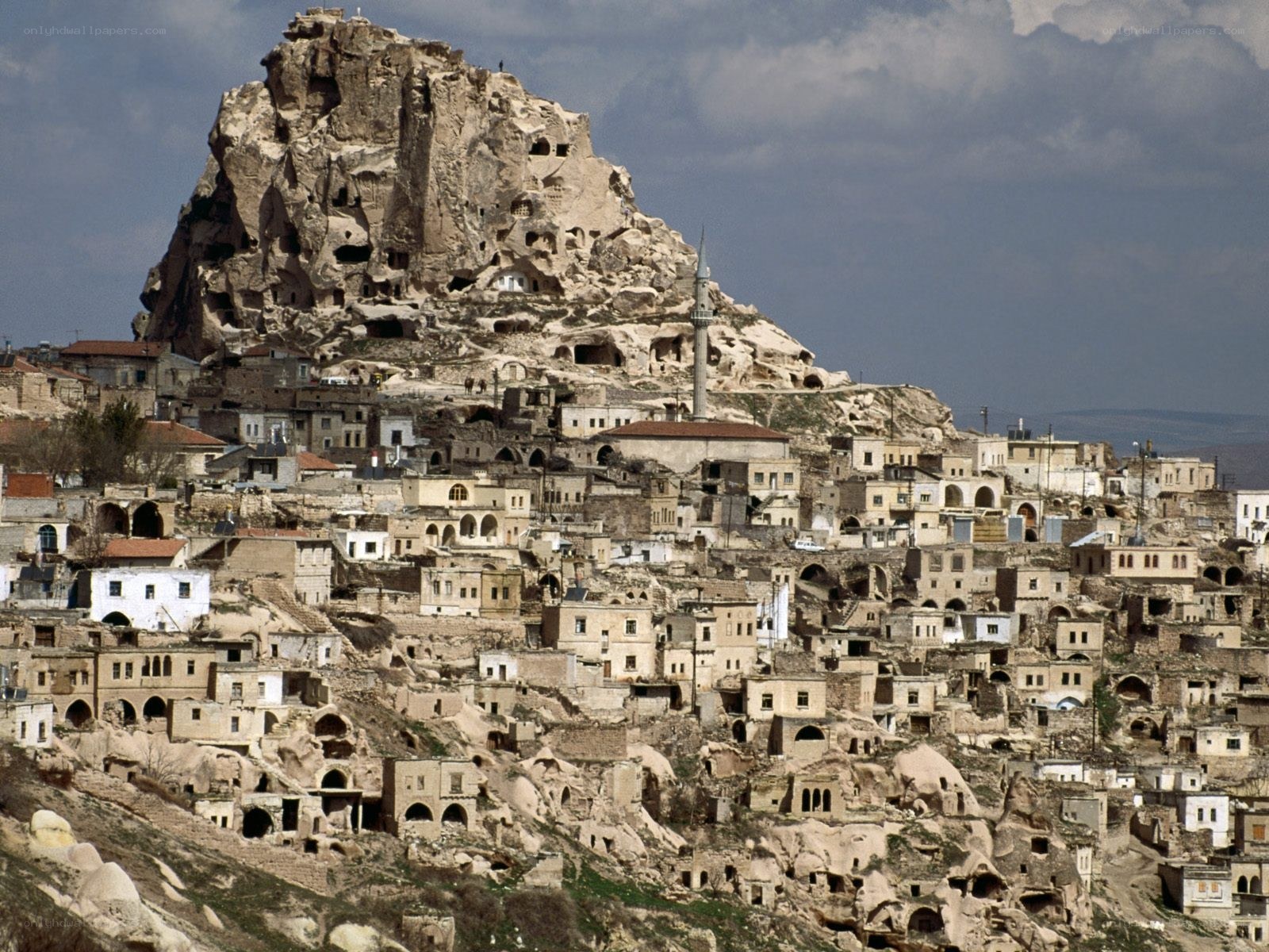 Cave dwellings in Cappadocia