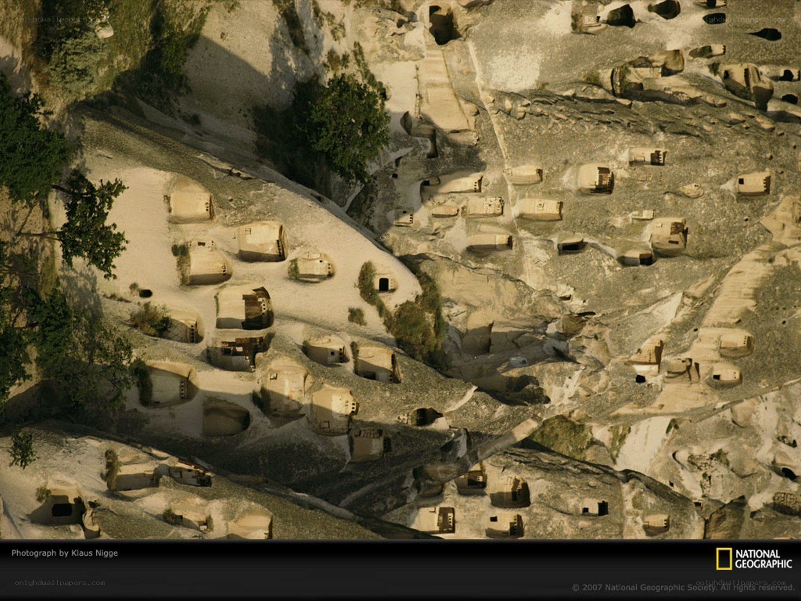 Cave dwellings in Cappadocia