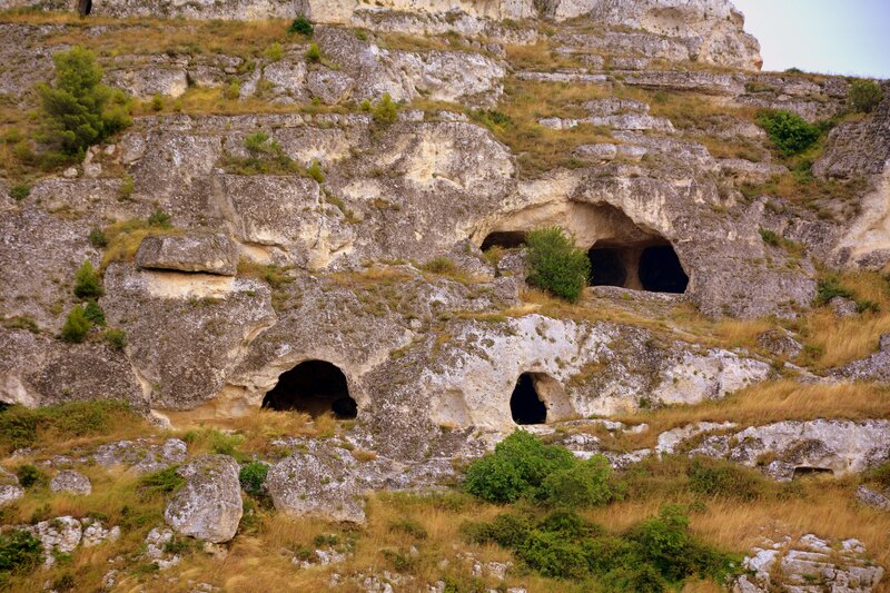 Cave Dwellings in Rock