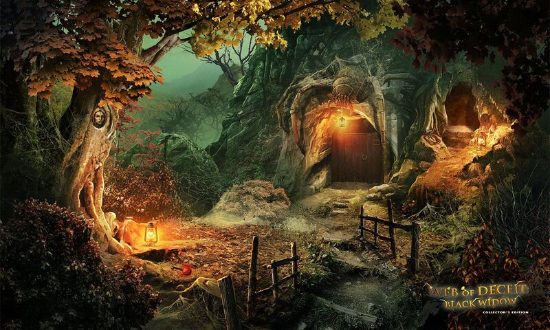 Cave Entrance in Forest — Green, Mysterious, Eerie