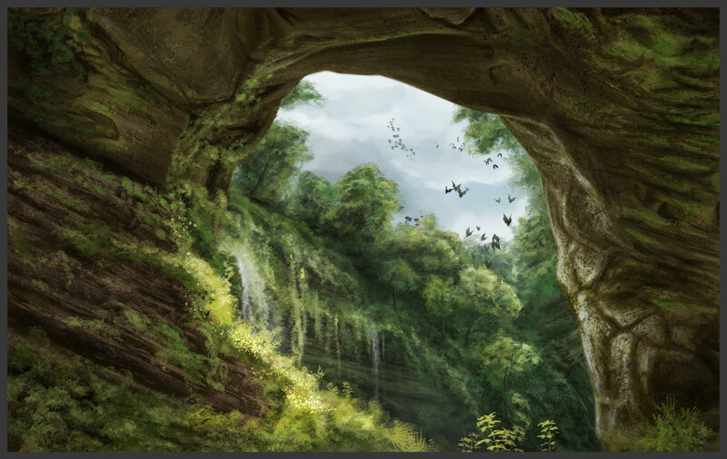 Cave Entrance to Jungle