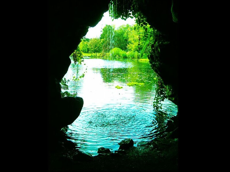 Cave Entrance to Lake