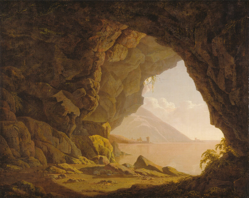 Cave Entrance View — Brown, Serene