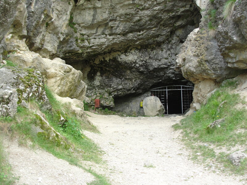 Cave Entrance with Gate
