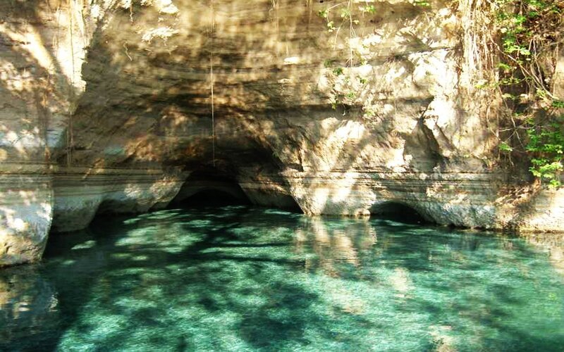 Cave Entrance with Pool