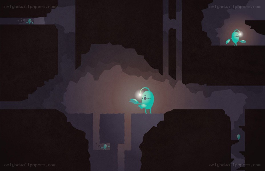 cave exploration game scene