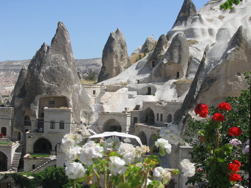 Cave houses in Cappadocia