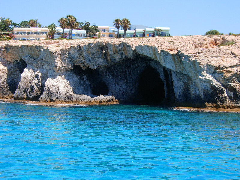 Cave in Coastal Cliff
