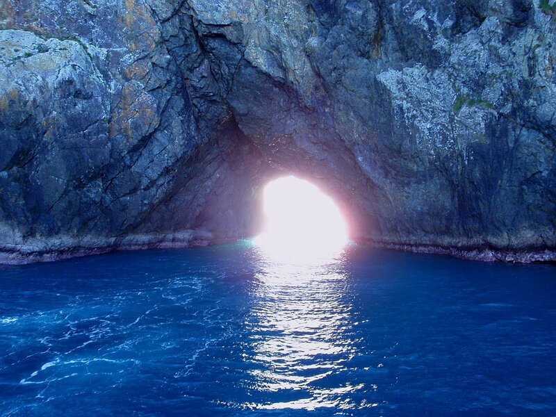 Cave Opening to Sea