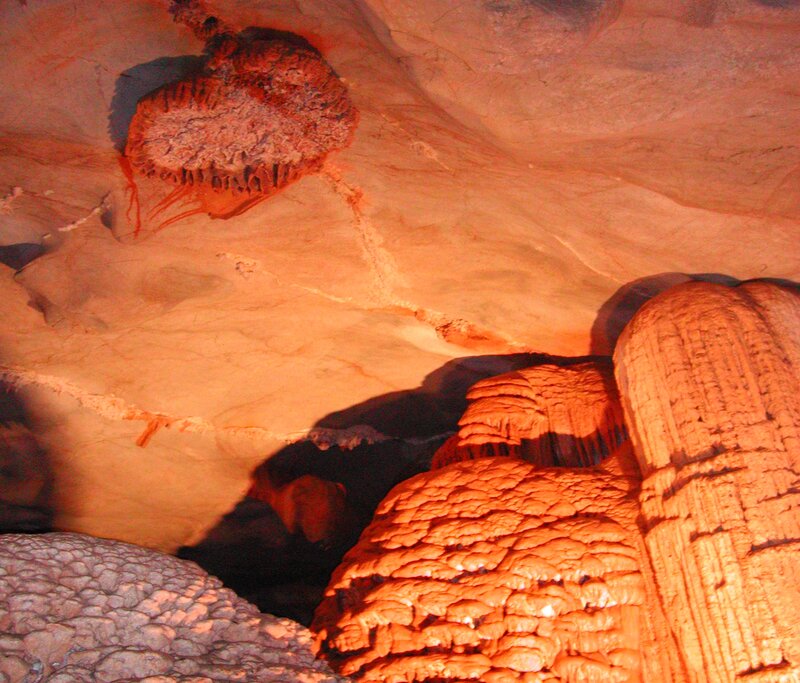 Cave Stalactite Formations