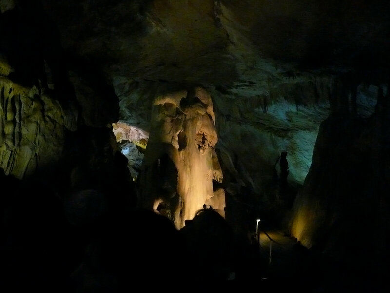 Cave Stalagmite Formation — Brown