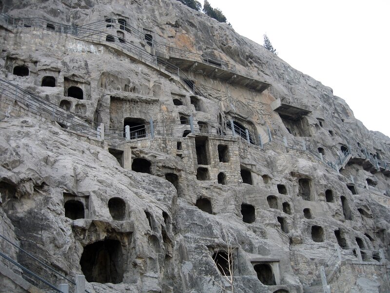 Cave temples at Longmen Grottoes