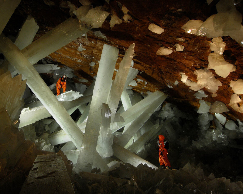 Cave with Large Crystals