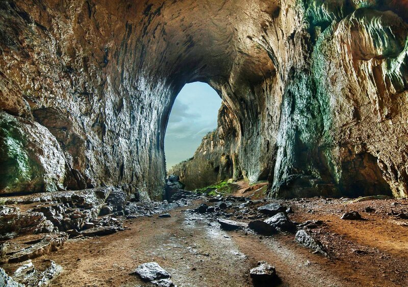 Cave with Natural Arch