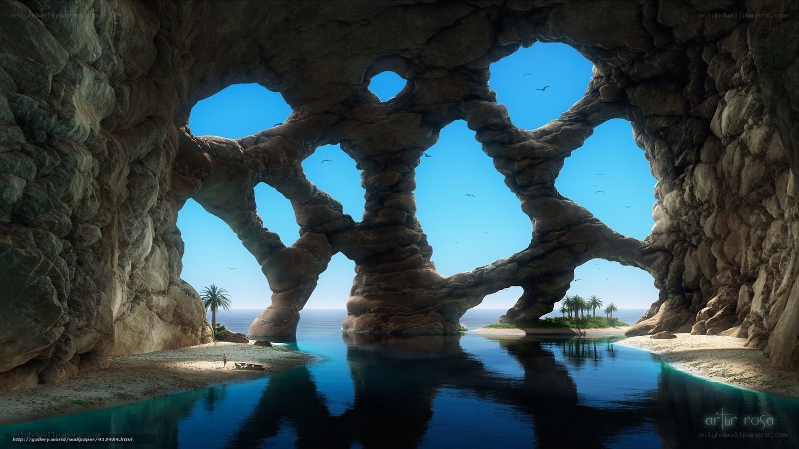 cave with ocean view