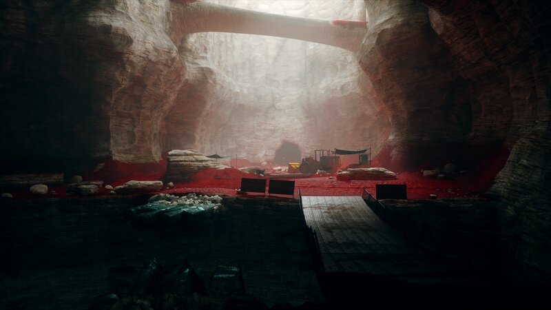 Cave with Red Ground