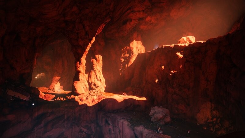 Cave with Rock Formations
