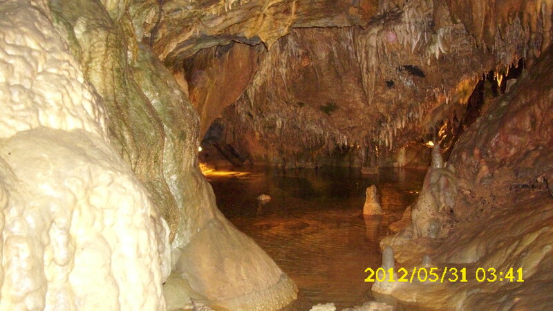 Cave with Stalactites — Brown, Dark, Night