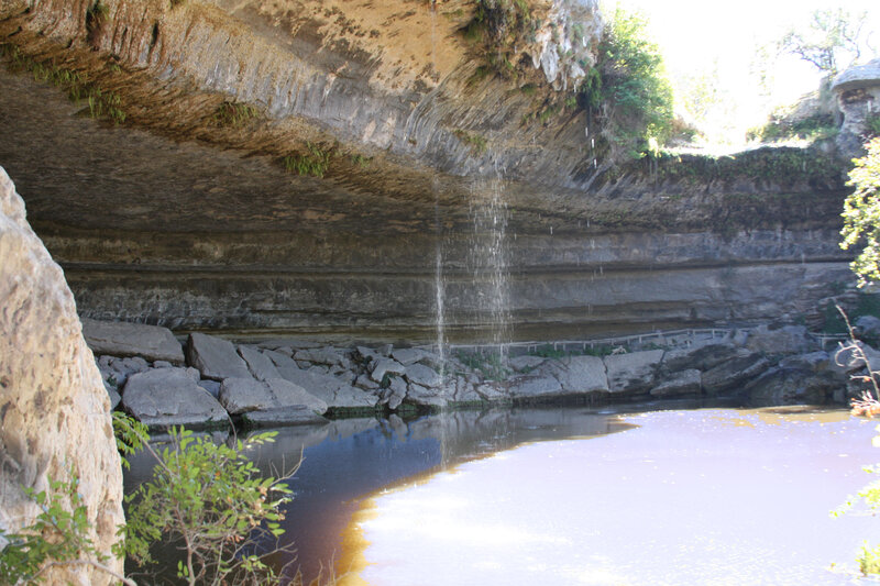 Cave with Waterfall — Brown, Serene
