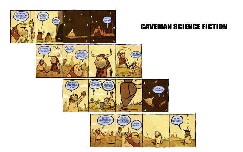 Caveman Comic Strip