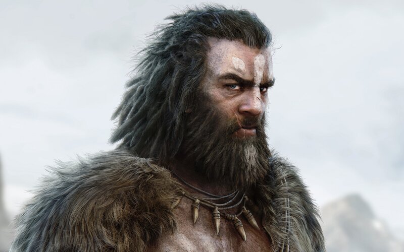 Caveman with Dreadlocks