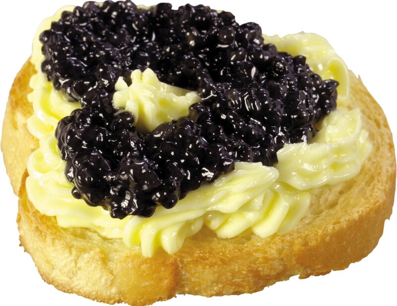 caviar on toast appetizer