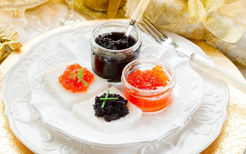 Caviar on Toast