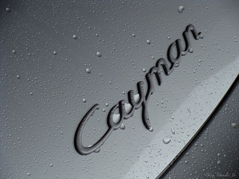 Cayman Logo on Car